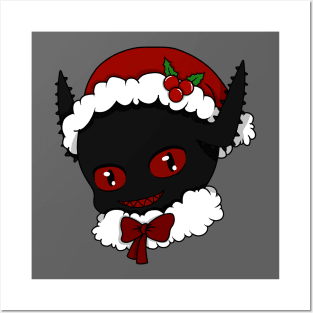 zalgo christmas chibi Posters and Art